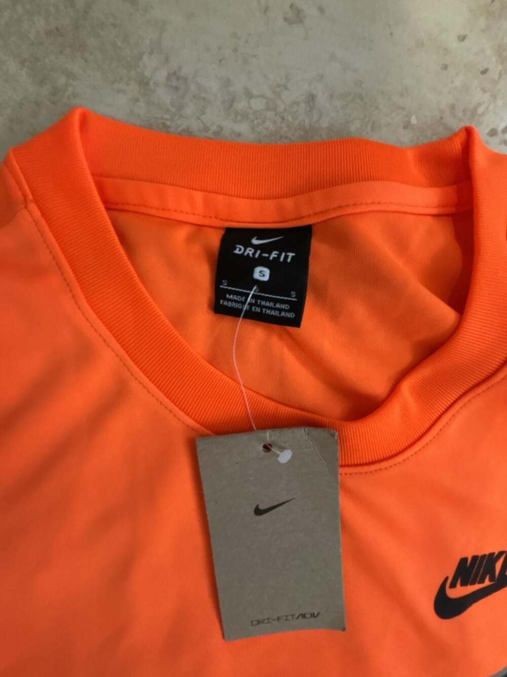 Nike Dri-FIT Orange and White Athletic Set Size S - Picture 2 of 5